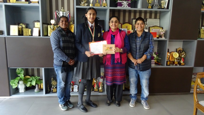 Student Shines in Basketball in Khelo India Youth Games