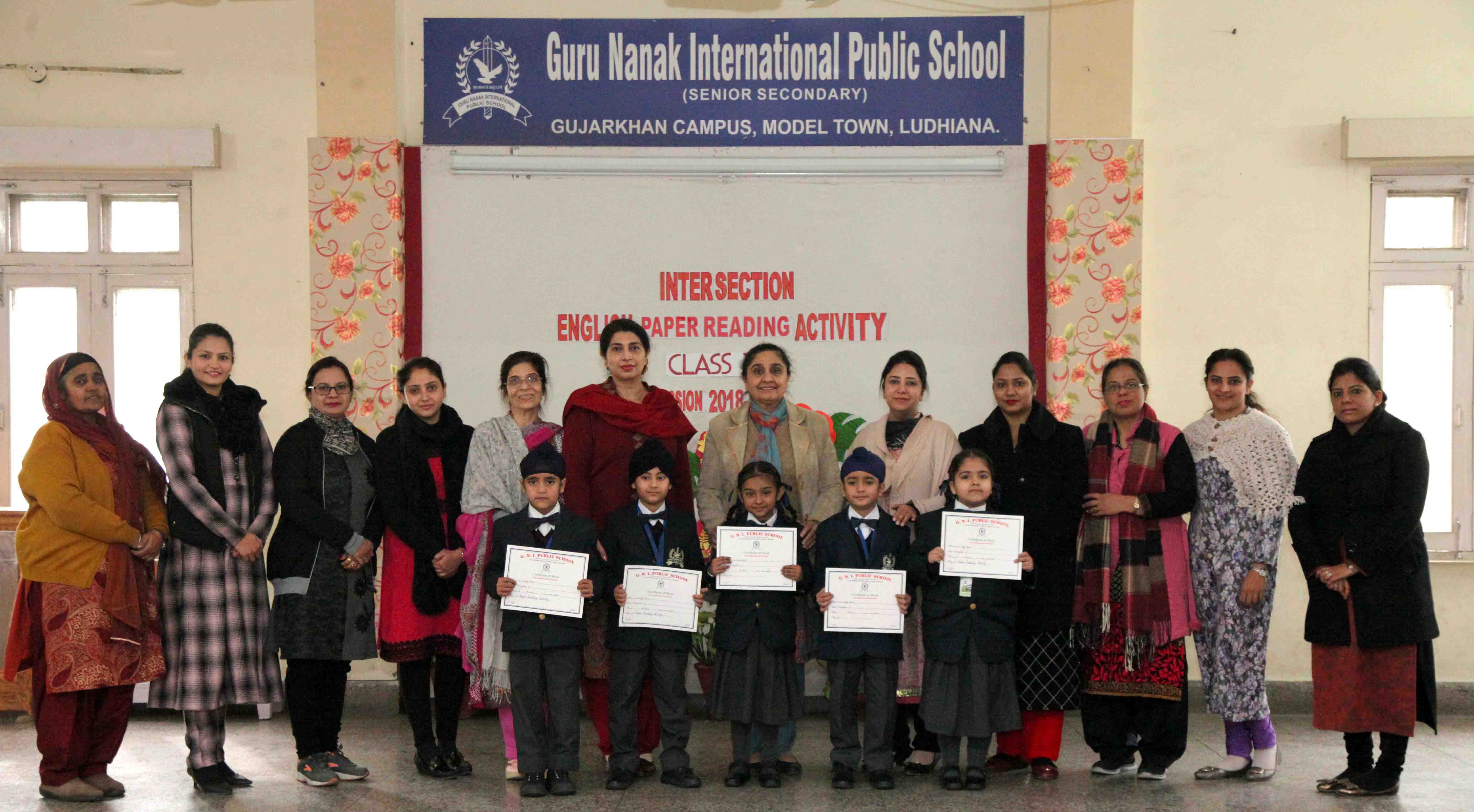 Inter Section Paper Reading Contest