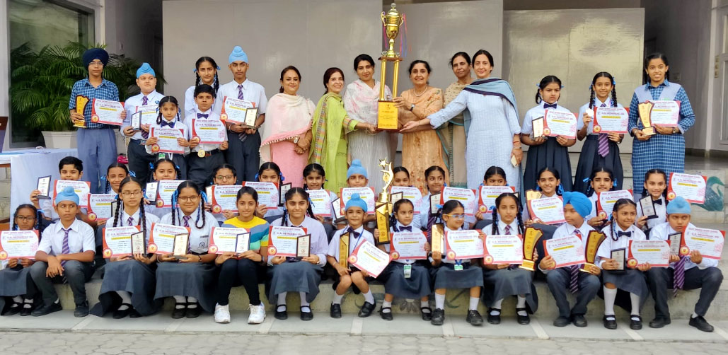 An Inter School Competition G.S.Memorial 2022, was held at Jesus Convent School